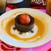 Chocolate Lava Cake No Ice Cream.