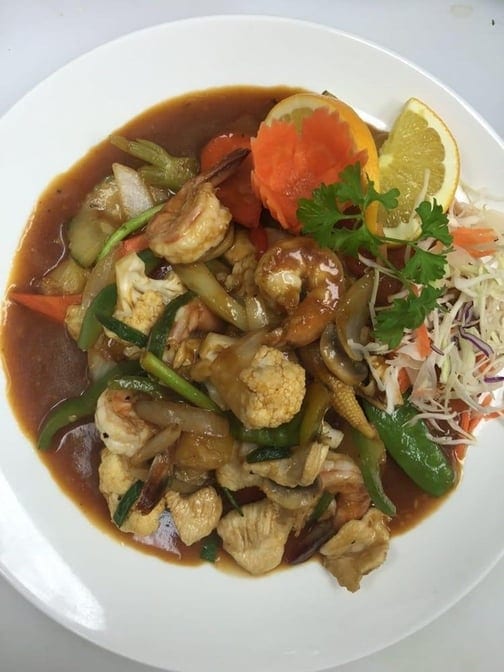 Lunch Sweet & Sour Stir-Fry (1 Rice).