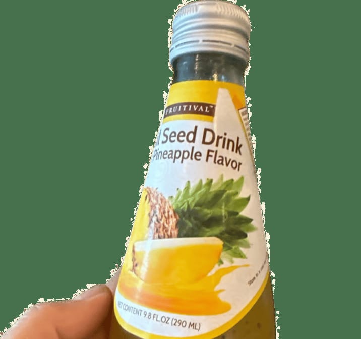 Basil Seed Drinks.