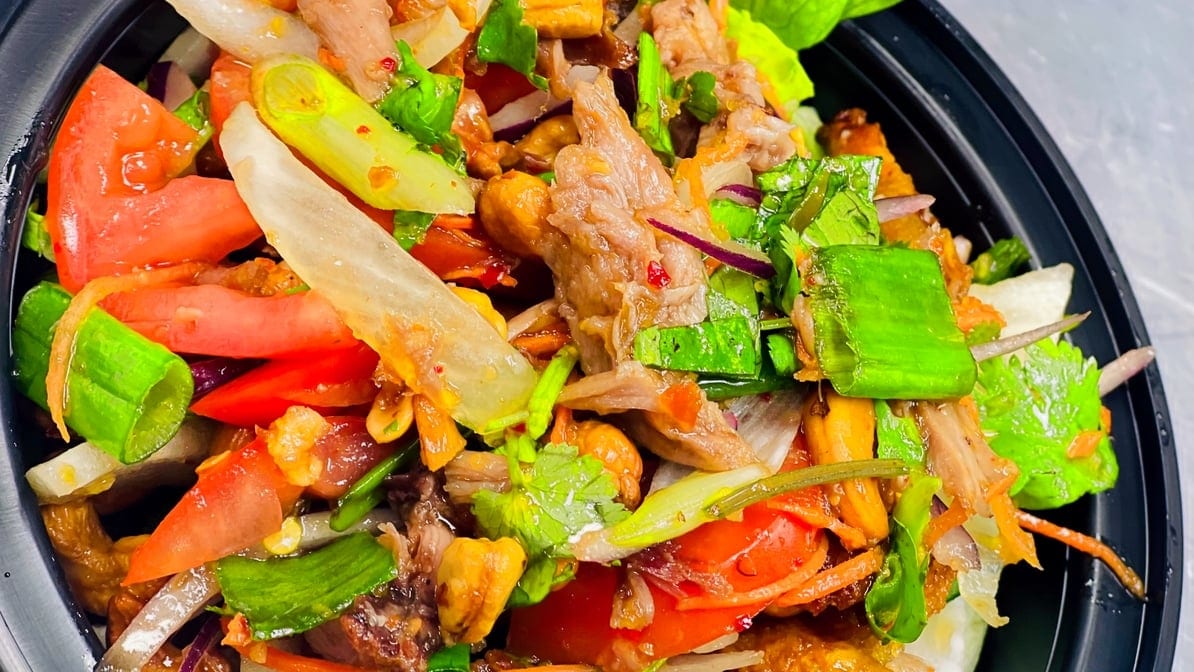 Seared Duck Salad.