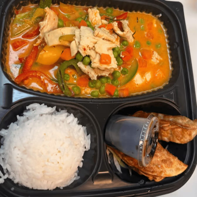 Lunch Panang Curry (1 Rice).