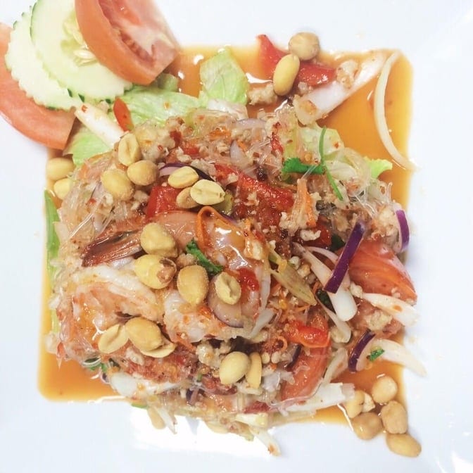 Yum Woon Sen Salad.