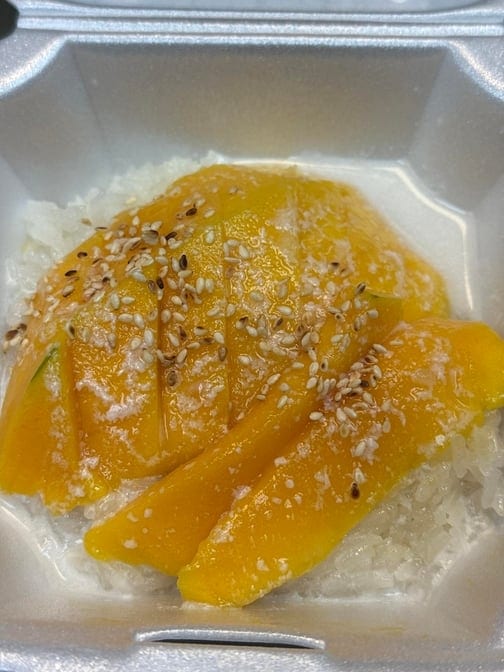 Mango Coconut Sticky Rice.