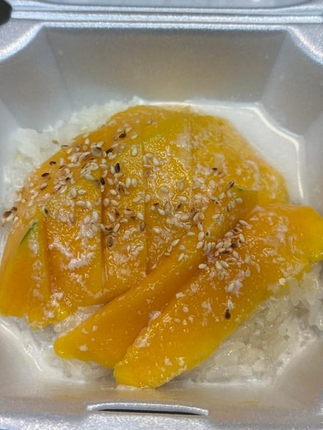 Mango Coconut Sticky Rice.