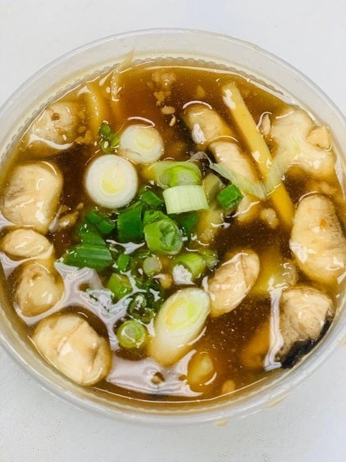 Hot & Sour Soup.