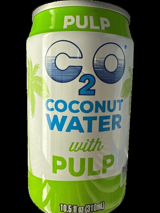 Coconut Water C20 Can With Pulp.