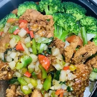 Crispy Soft Shell Crab (Rice)