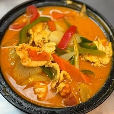 Lunch Yellow Curry (1 Rice).
