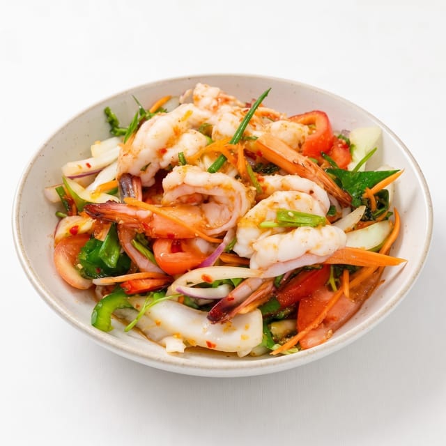 Larb Shrimp Salad.