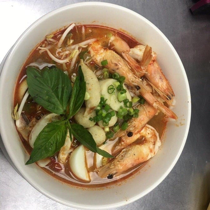 Tom Yum Noodle Soup.