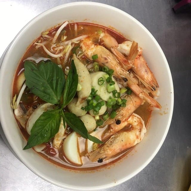Tom Yum Noodle Soup.