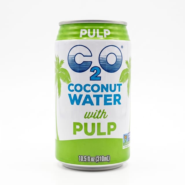 Coconut Water C20 Can With Pulp.
