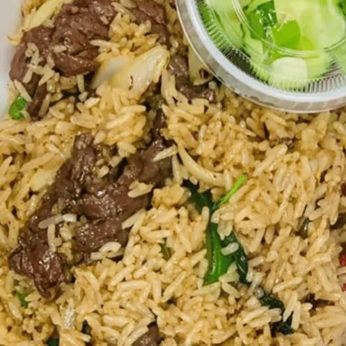 Lunch Basil Fried Rice.