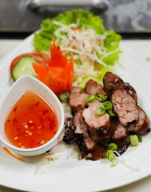 Lao Sausage 2 Pcs W/ Sides.
