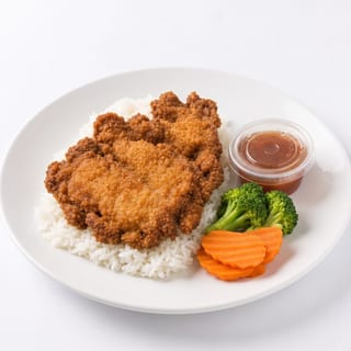 Crispy Chicken W/ Soup