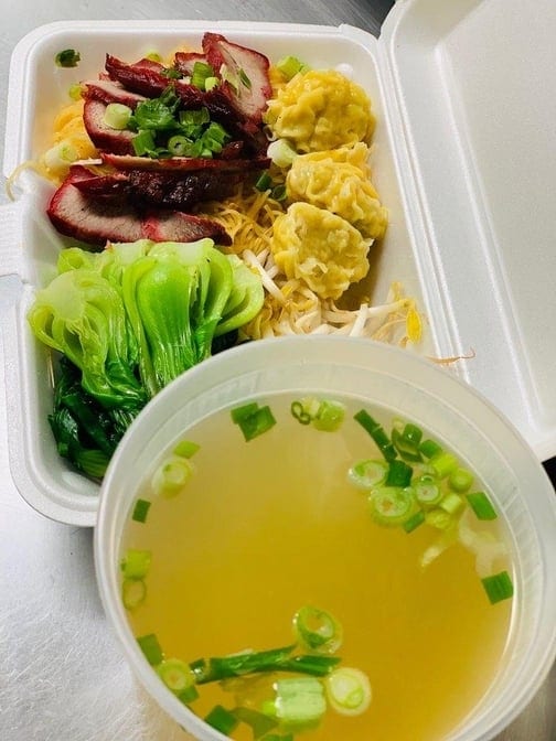 Wonton Noodle Soup.