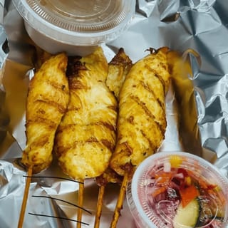 Chicken Satay 4 Pcs