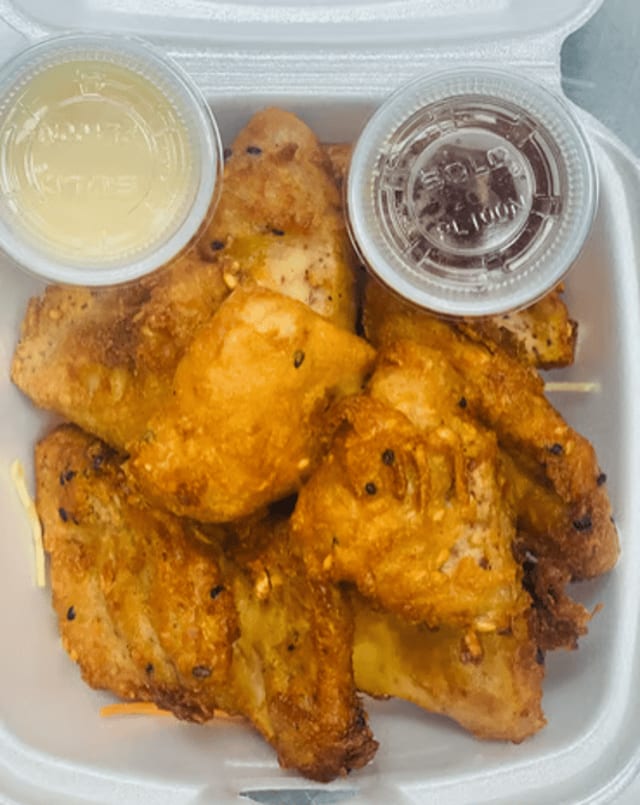 Fried Coconut Taro.