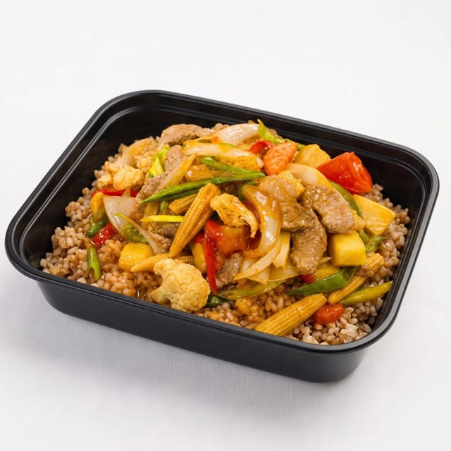 Sweet & Sour Stir-Fry (Rice).