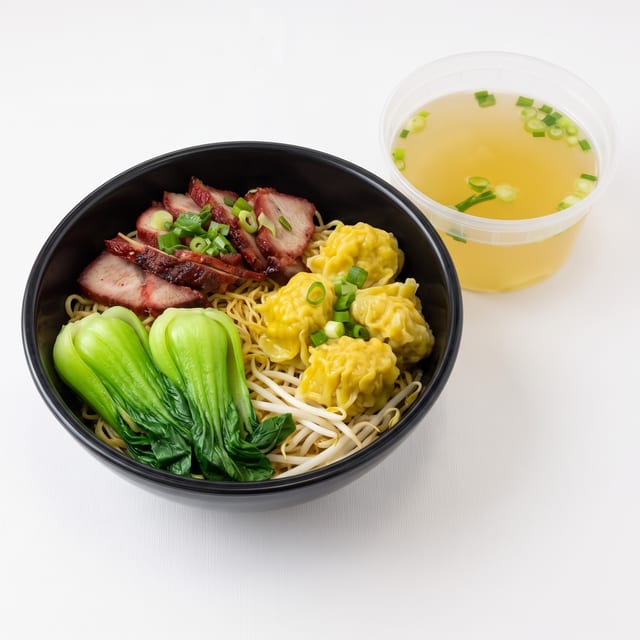 Wonton Noodle Soup.