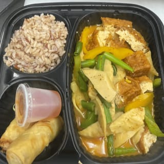 Lunch Green Curry (1 Rice)