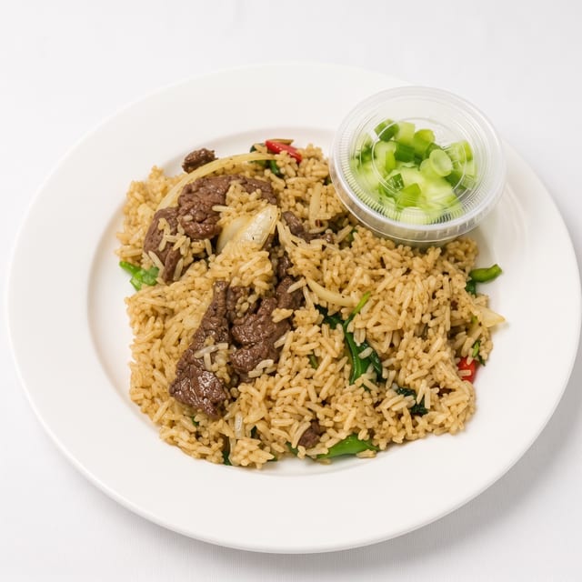 Lunch Basil Fried Rice.