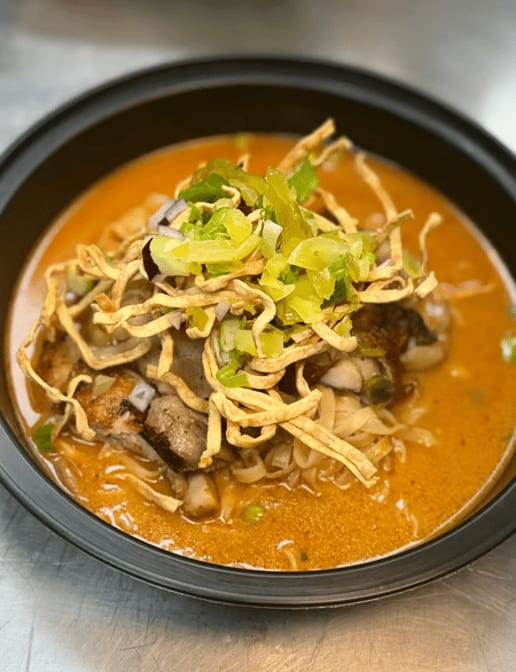 Khao Soi W/ Chicken Noodle Soup.