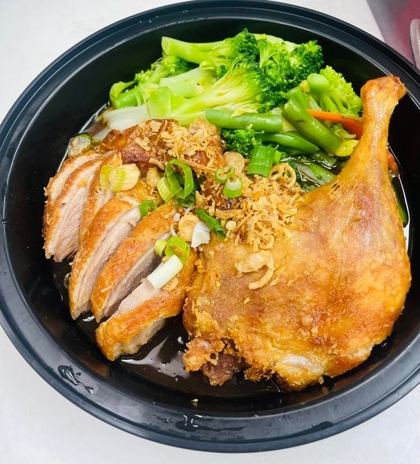Crispy Duck (Rice).
