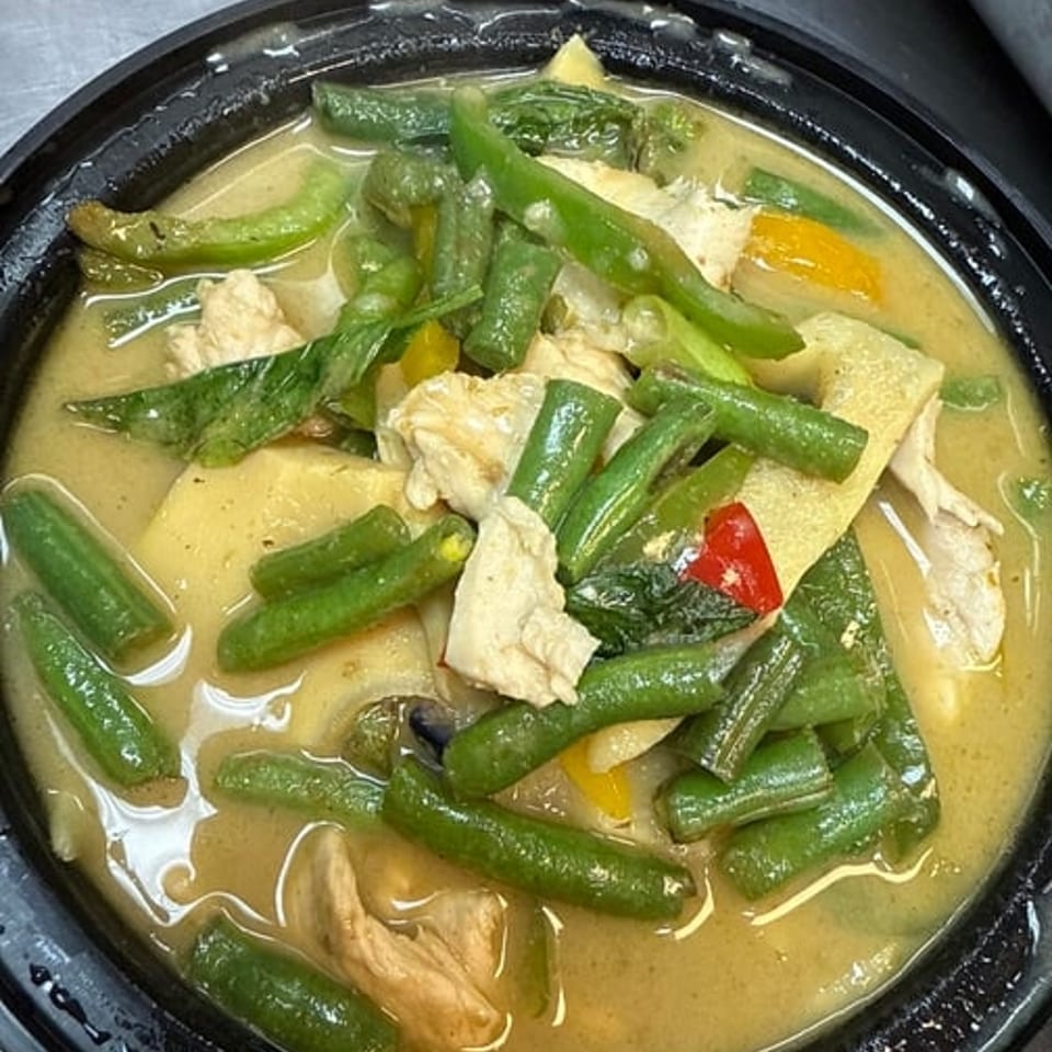Delicious Green Curry Awaits
