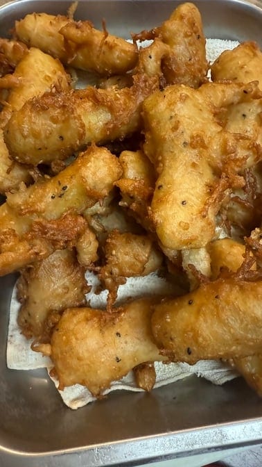 Fried Coconut Banana.