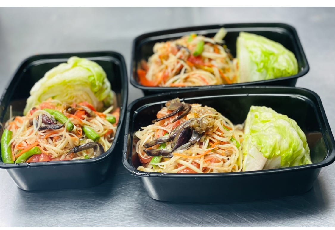 Lao Papaya Salad.