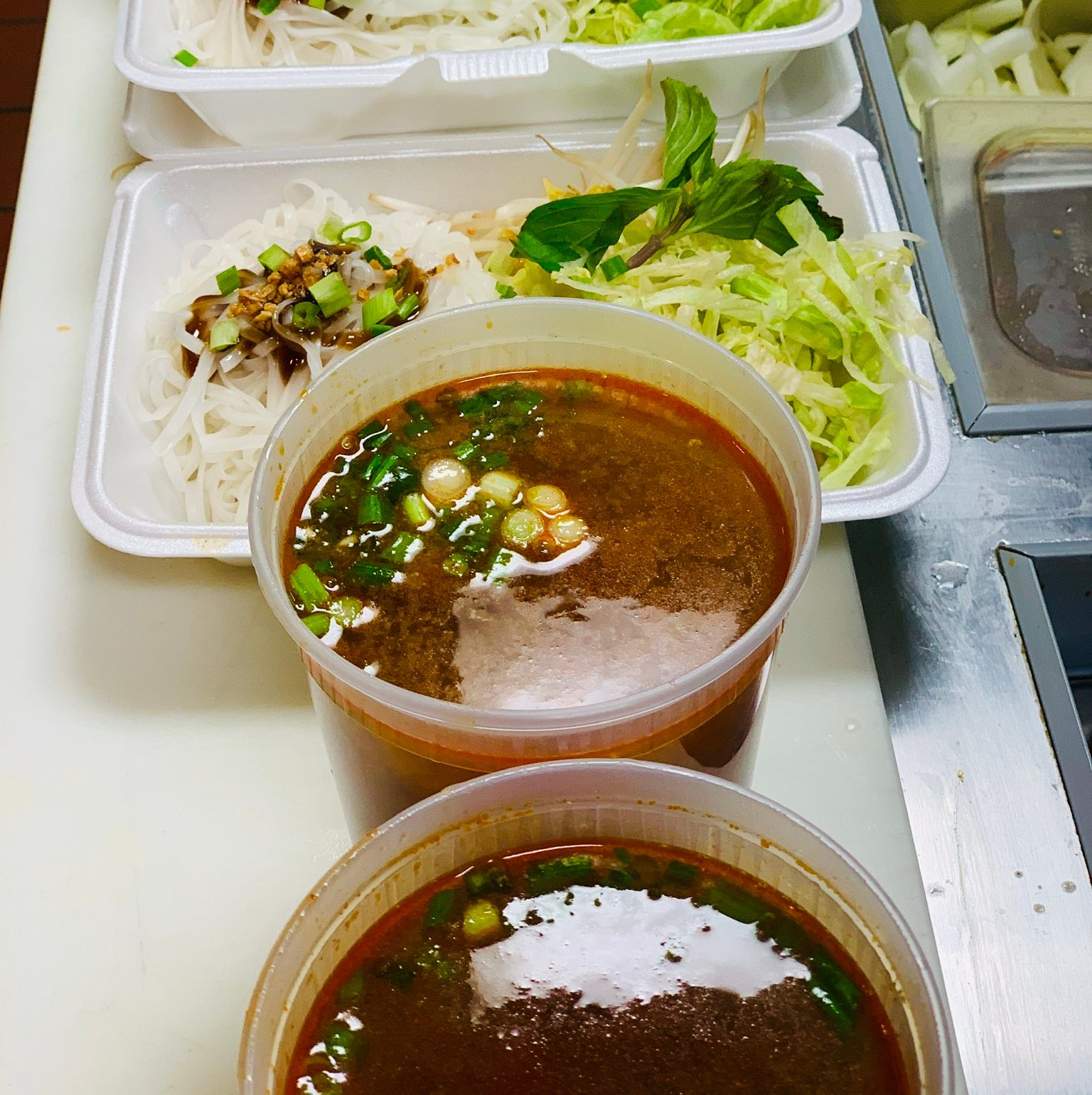 Pho Soup Noodles.