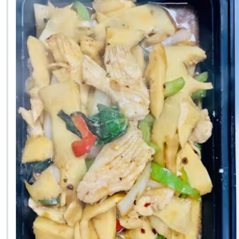 Baby Bamboo Stirfry-Rice.