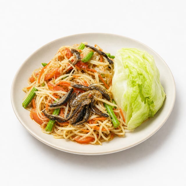 Lao Papaya Salad.