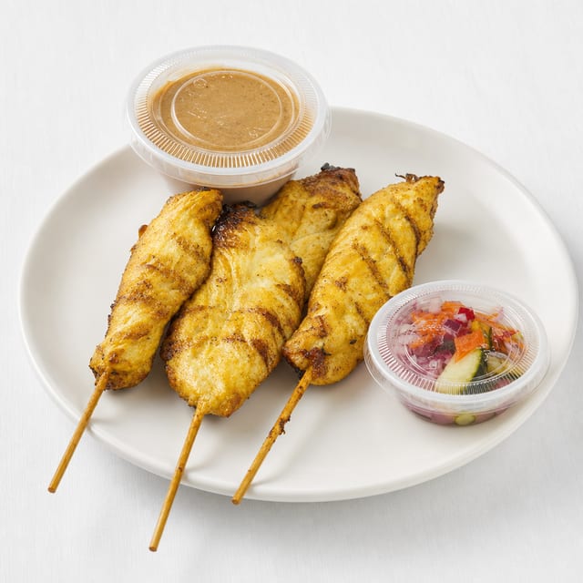 Chicken Satay 4 Pcs.
