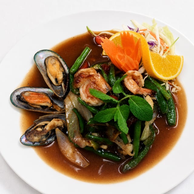 Lemongrass Seafood Lover (Rice).