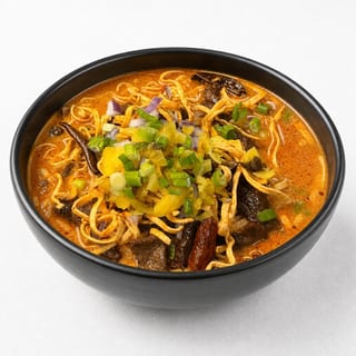 Khao Soi W/ Beef Noodle Soup