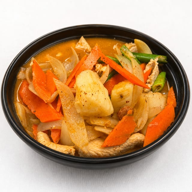 Massaman Curry (Rice).