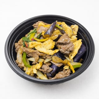 Lunch Asian Eggplant Stir Fry (1 Rice)