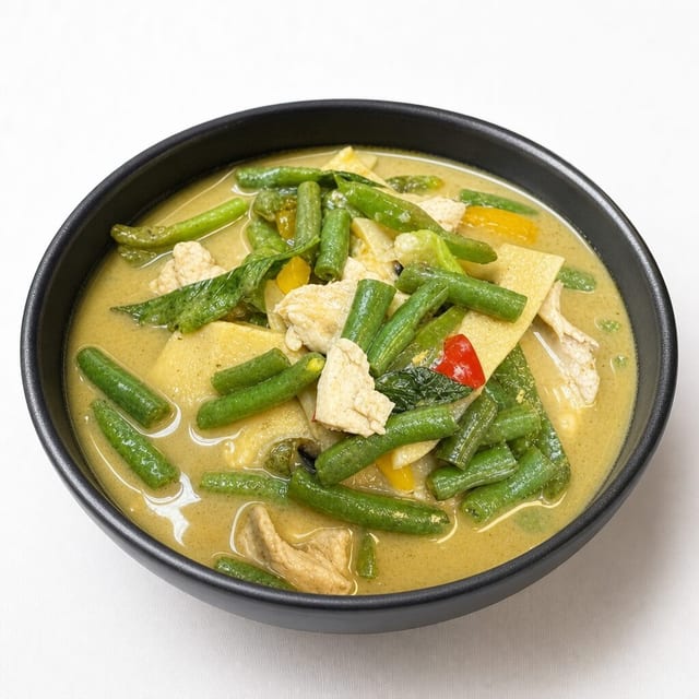 Green Curry (Rice).