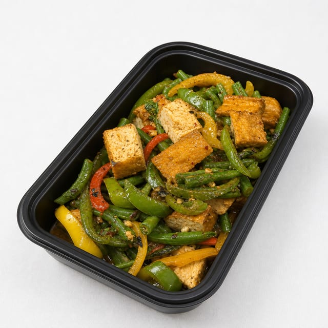 Pad Prik Khing Stir-Fry-Rice.