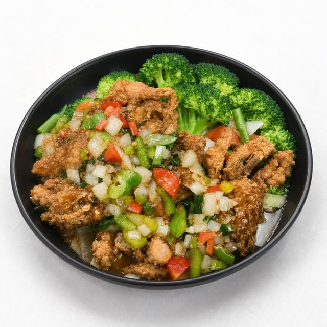 Crispy Soft Shell Crab (Rice).