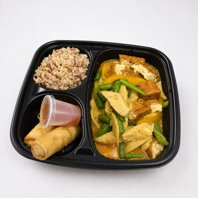 Lunch Green Curry (1 Rice).