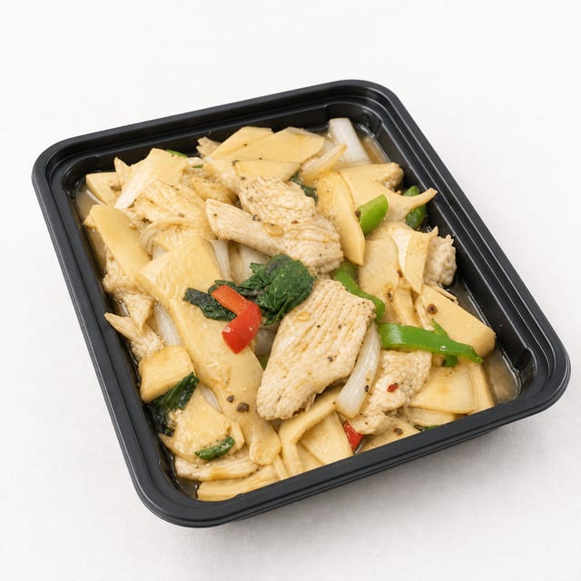 Baby Bamboo Stir-Fry-Rice.