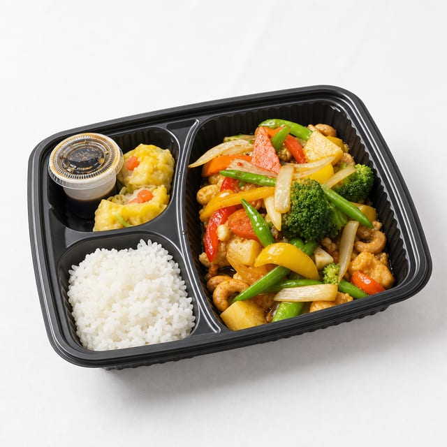 Lunch Pad Cashew Stir-Fry (1 Rice).